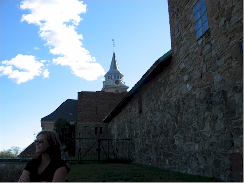 linda in aukershus fortress